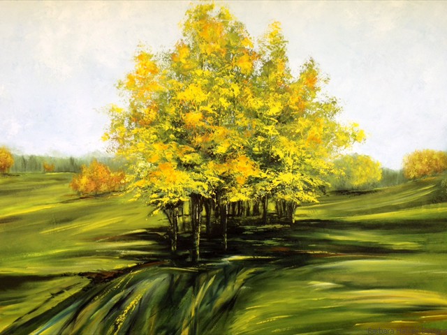 Countryside II<br/>30" x 40"<br/>Barbara Hafner