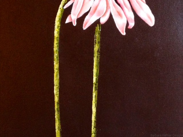 Lazy Daisies<br/>11" x 24"<br/>Barbara Hafner