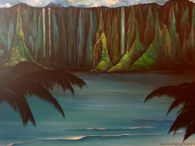 Paradise<br/>24" x 30"<br/>Barbara Hafner