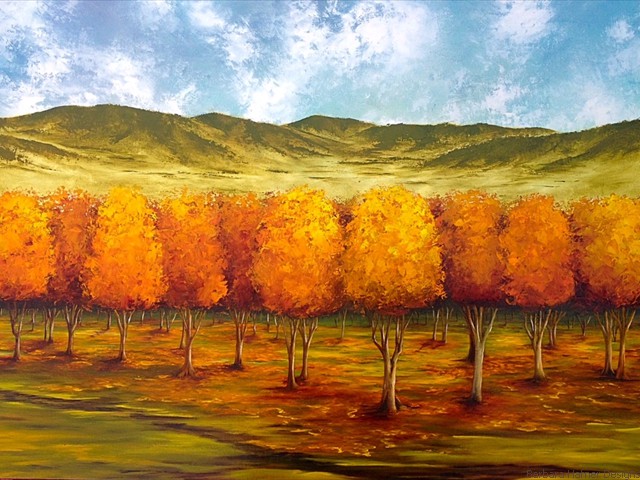 Paso Robles<br/>36" x 40"<br/>Barbara Hafner