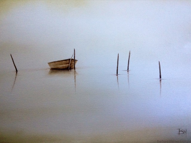 Placid Cove II<br/>18" x 24"<br/>Barbara Hafner