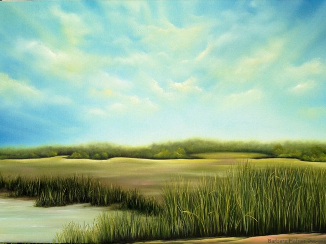 Quiet Times<br/>24" x 36"<br/>Barbara Hafner