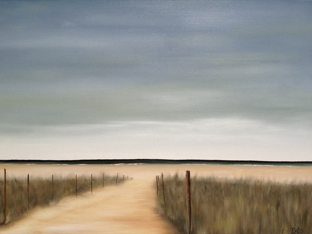 Tranquil Shores<br/>30" x 40"<br/>Barbara Hafner