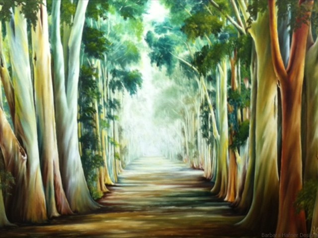 Eucalyptus<br/>30" x 48"<br/>Maxine Gillilan