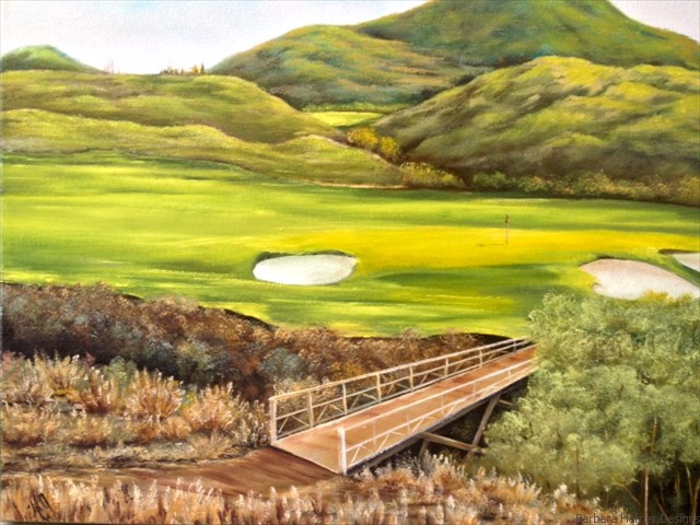 Maderas Country Club<br/>18" x 20"<br/>Maxine Gillilan 