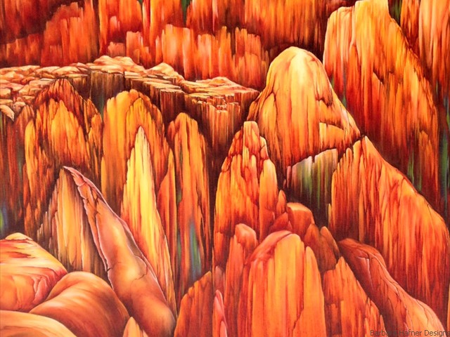 Ancient Hi Rise<br/>24" x 36"<br/>Maxine Gillilan