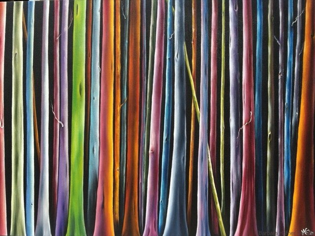 Fanciful Forest<br/>24" x 36"<br/>Maxine Gillilan