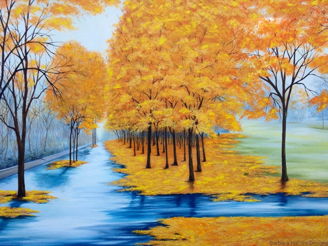 Park Avenue<br/>24" x 36"<br/>Maxine Gillilan