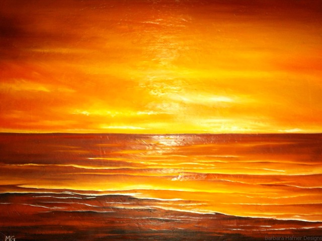 Red Shores<br/>18" x 24"<br/>Maxine Gillilan