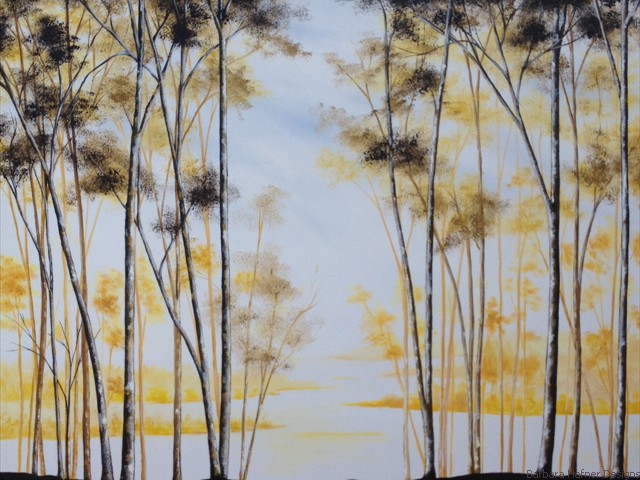 Silouette V<br/>18" x 24"<br/>Maxine Gillilan