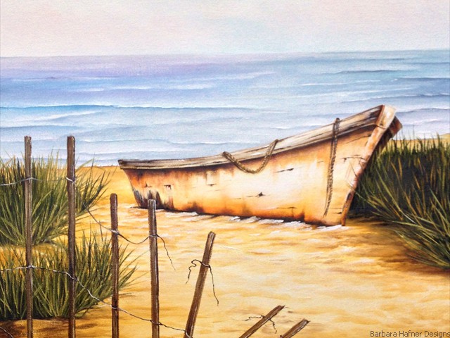 The Off-Season<br/>20" x 20"<br/>Maxine Gillilan