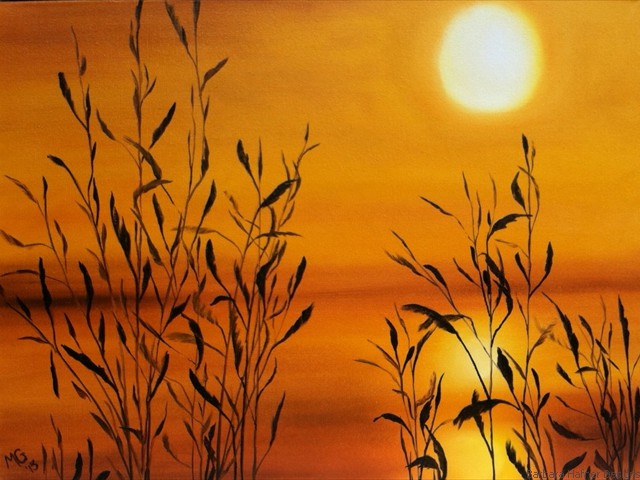 Water's Edge<br/>18" x 24"<br/>Maxine Gillilan