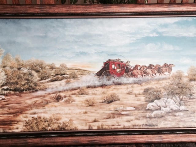 Wells Fargo<br/>30" x 40"<br/>Maxine Gillilan