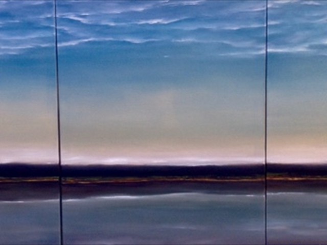 The Lake<br/>30" x 72"<br/>Barbara Hafner