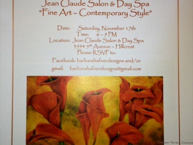 Jean Claude Reception<br/>November 17, 2012